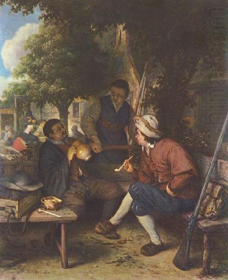 Adriaen van ostade Resting travellers china oil painting image